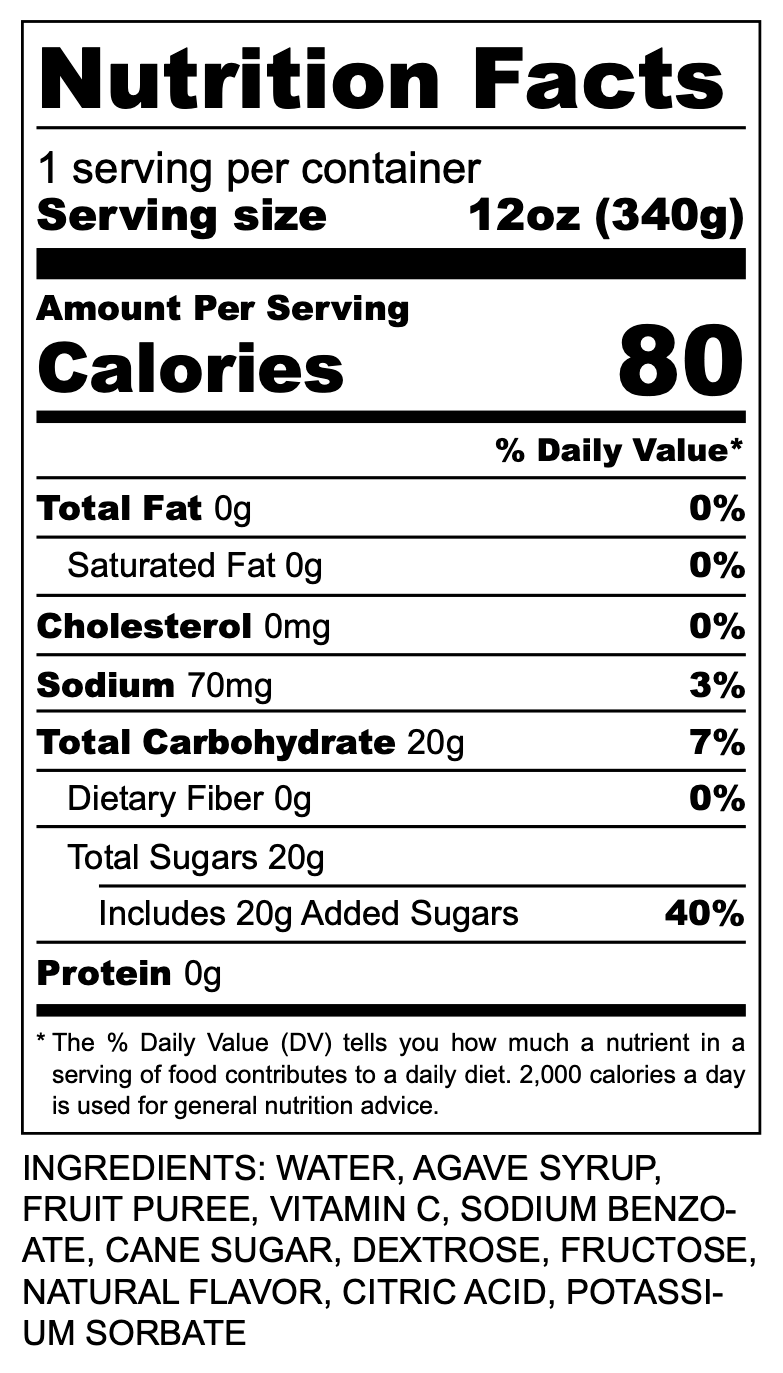 Lavender & Lemon - Terpene Tonic (4/6 pack or 24 case)