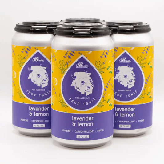 Lavender & Lemon - Terpene Tonic (4/6 pack or 24 case)