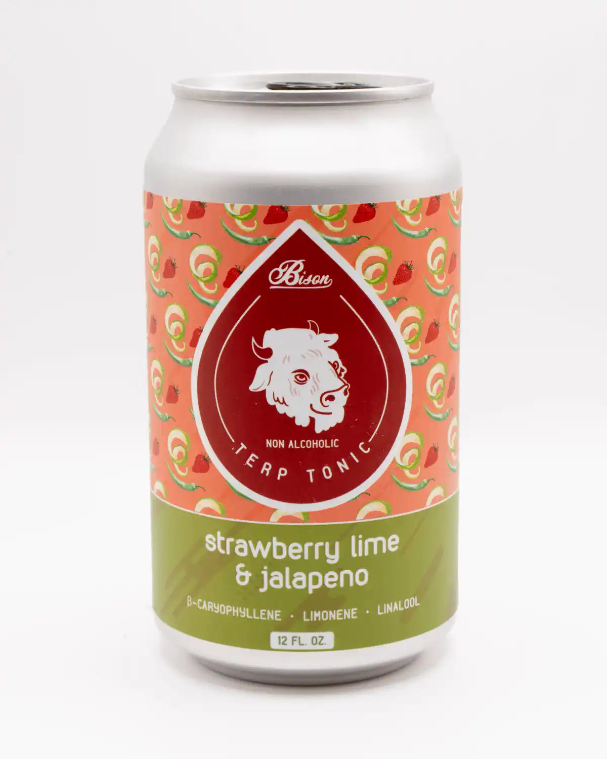 Strawberry Lime Jalapeño - Terpene Tonic (4/6 pack or 24 case)