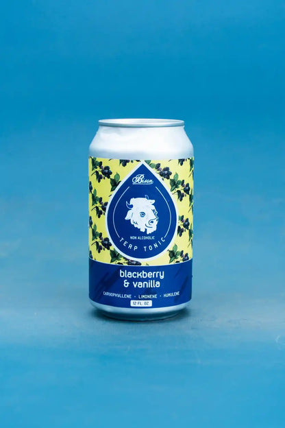Blackberry Vanilla - Terpene Tonic (4/6 Pack or 24 Case)