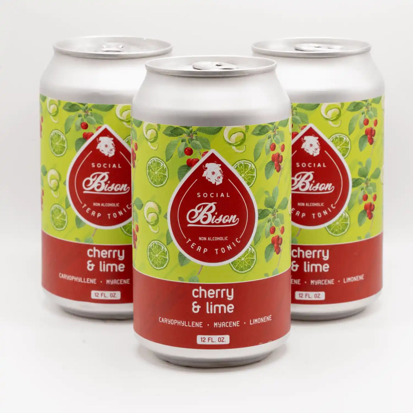 Cherry Lime - Terpene Tonic (4/6 Pack or 24 Case)