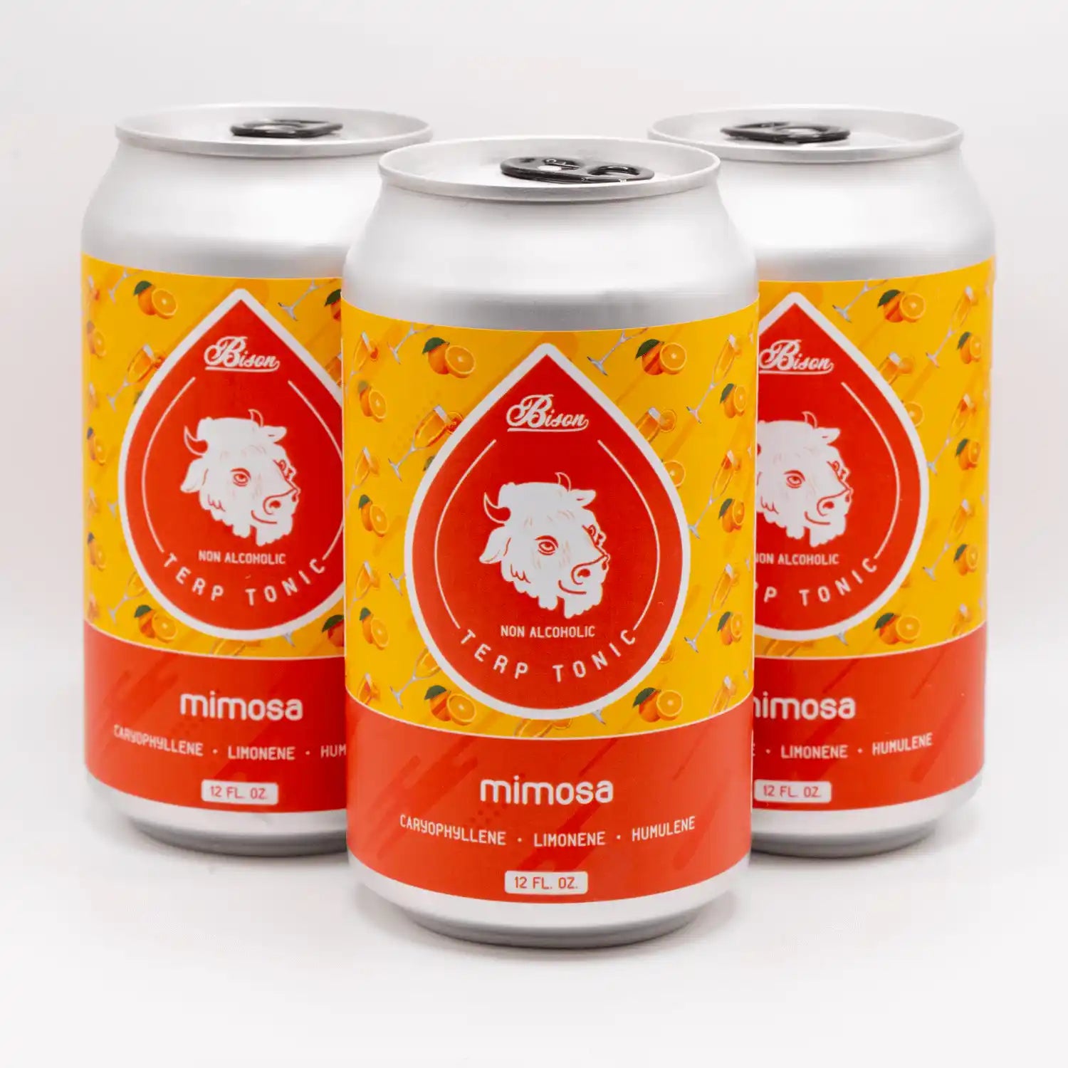 Mimosa - Terpene Tonic (4/6 pack or 24 case) – Bison Social Tonics
